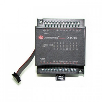 IO-TO16 Модуль транзисторных выходов 16 TO, 12/24VDC Unitronics